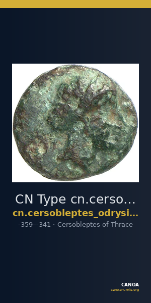 CN Type cn.cersobleptes_odrysian_thrace.1_ed.3 — CANOA