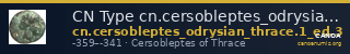 CN Type cn.cersobleptes_odrysian_thrace.1_ed.3 — CANOA