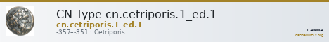 CN Type cn.cetriporis.1_ed.1 — CANOA