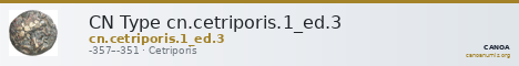 CN Type cn.cetriporis.1_ed.3 — CANOA