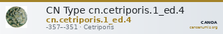 CN Type cn.cetriporis.1_ed.4 — CANOA