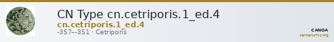 CN Type cn.cetriporis.1_ed.4 — CANOA