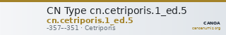 CN Type cn.cetriporis.1_ed.5 — CANOA