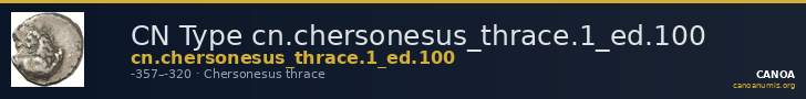 CN Type cn.chersonesus_thrace.1_ed.100 — CANOA