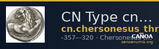 CN Type cn.chersonesus_thrace.1_ed.102 — CANOA