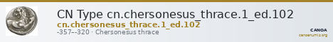 CN Type cn.chersonesus_thrace.1_ed.102 — CANOA