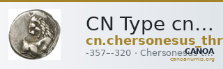 CN Type cn.chersonesus_thrace.1_ed.105 — CANOA