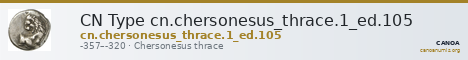 CN Type cn.chersonesus_thrace.1_ed.105 — CANOA