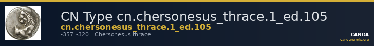 CN Type cn.chersonesus_thrace.1_ed.105 — CANOA