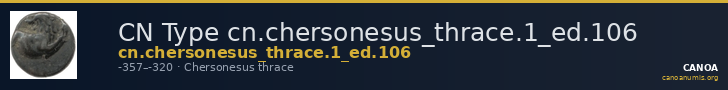 CN Type cn.chersonesus_thrace.1_ed.106 — CANOA