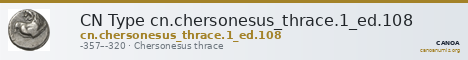 CN Type cn.chersonesus_thrace.1_ed.108 — CANOA