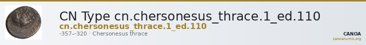 CN Type cn.chersonesus_thrace.1_ed.110 — CANOA
