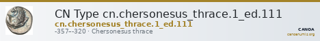 CN Type cn.chersonesus_thrace.1_ed.111 — CANOA