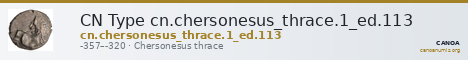 CN Type cn.chersonesus_thrace.1_ed.113 — CANOA