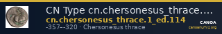 CN Type cn.chersonesus_thrace.1_ed.114 — CANOA