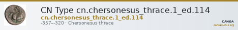 CN Type cn.chersonesus_thrace.1_ed.114 — CANOA