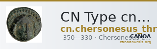 CN Type cn.chersonesus_thrace.1_ed.116 — CANOA