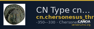 CN Type cn.chersonesus_thrace.1_ed.116 — CANOA