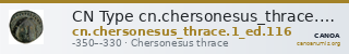 CN Type cn.chersonesus_thrace.1_ed.116 — CANOA