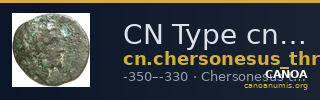 CN Type cn.chersonesus_thrace.1_ed.117 — CANOA