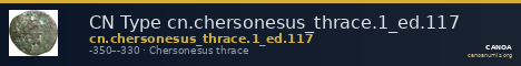 CN Type cn.chersonesus_thrace.1_ed.117 — CANOA