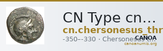 CN Type cn.chersonesus_thrace.1_ed.118 — CANOA