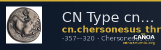 CN Type cn.chersonesus_thrace.1_ed.12 — CANOA