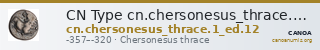 CN Type cn.chersonesus_thrace.1_ed.12 — CANOA
