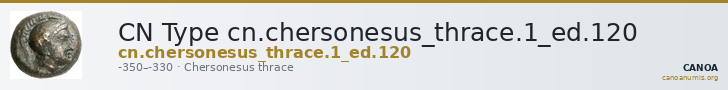 CN Type cn.chersonesus_thrace.1_ed.120 — CANOA
