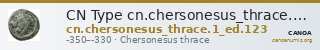 CN Type cn.chersonesus_thrace.1_ed.123 — CANOA