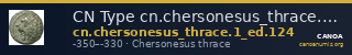 CN Type cn.chersonesus_thrace.1_ed.124 — CANOA