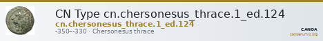 CN Type cn.chersonesus_thrace.1_ed.124 — CANOA