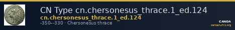 CN Type cn.chersonesus_thrace.1_ed.124 — CANOA