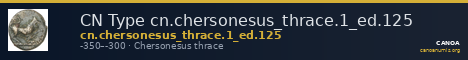CN Type cn.chersonesus_thrace.1_ed.125 — CANOA