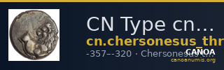 CN Type cn.chersonesus_thrace.1_ed.13 — CANOA