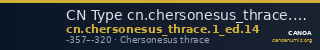 CN Type cn.chersonesus_thrace.1_ed.14 — CANOA