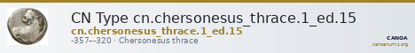 CN Type cn.chersonesus_thrace.1_ed.15 — CANOA