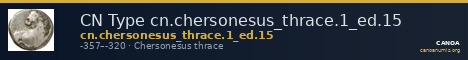 CN Type cn.chersonesus_thrace.1_ed.15 — CANOA