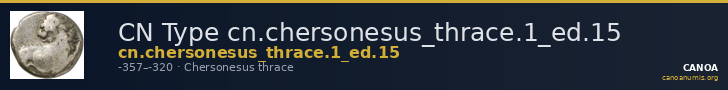 CN Type cn.chersonesus_thrace.1_ed.15 — CANOA