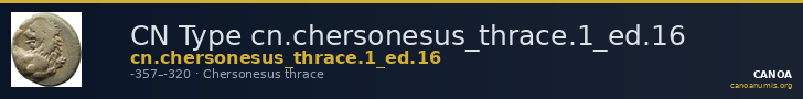CN Type cn.chersonesus_thrace.1_ed.16 — CANOA