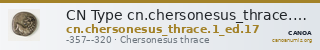 CN Type cn.chersonesus_thrace.1_ed.17 — CANOA