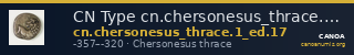 CN Type cn.chersonesus_thrace.1_ed.17 — CANOA