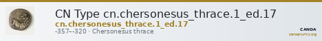 CN Type cn.chersonesus_thrace.1_ed.17 — CANOA
