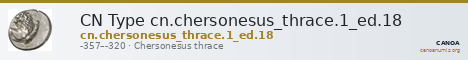 CN Type cn.chersonesus_thrace.1_ed.18 — CANOA