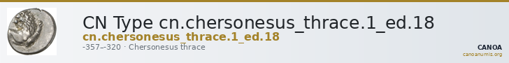 CN Type cn.chersonesus_thrace.1_ed.18 — CANOA