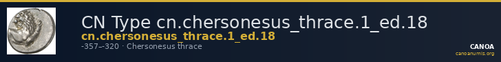 CN Type cn.chersonesus_thrace.1_ed.18 — CANOA