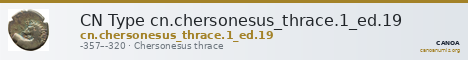 CN Type cn.chersonesus_thrace.1_ed.19 — CANOA