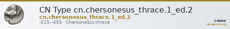 CN Type cn.chersonesus_thrace.1_ed.2 — CANOA