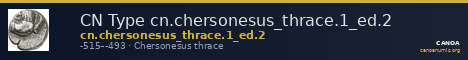 CN Type cn.chersonesus_thrace.1_ed.2 — CANOA