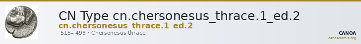 CN Type cn.chersonesus_thrace.1_ed.2 — CANOA